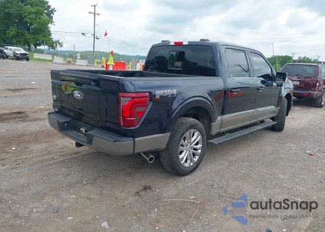 2025 Ford F-150 King Ranch from USA, damaged, VIN 1FTFW6LD7SFA48539